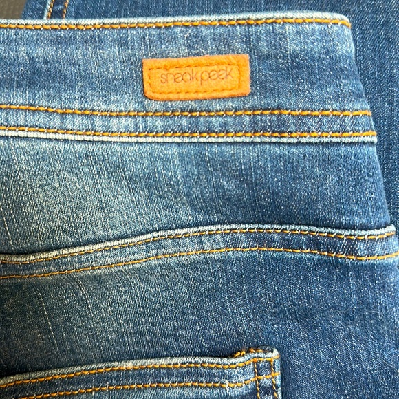 Sneak Peek Distressed Bib Overalls - Picture 6 of 7